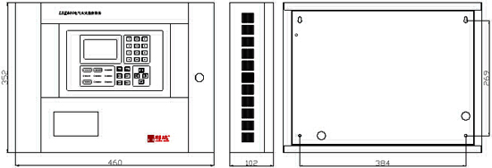 LDK800<a href=http://www.hrbbcq.com/dianqihuozai/ target=_blank class=infotextkey>電氣火災(zāi)監(jiān)控</a>設(shè)備